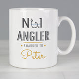 Personalised No1 Angler Mug Front