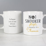 Personalised No1 Snooker Player Mug Front and Back 2