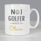 Personalised No1 Golfer Mug 1