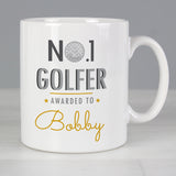 Personalised No1 Golfer Mug Main Image