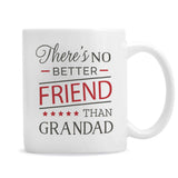 Personalised No Better Friend Than Grandad Mug 2