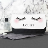 Personalised Eyelashes Make Up Bag