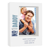 Personalised No1 Daddy Box Photo Frame Image 3