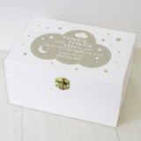 Personalised Twinkle Wooden Keepsake Box