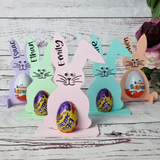 Personalised Easter Bunny Egg Holder.