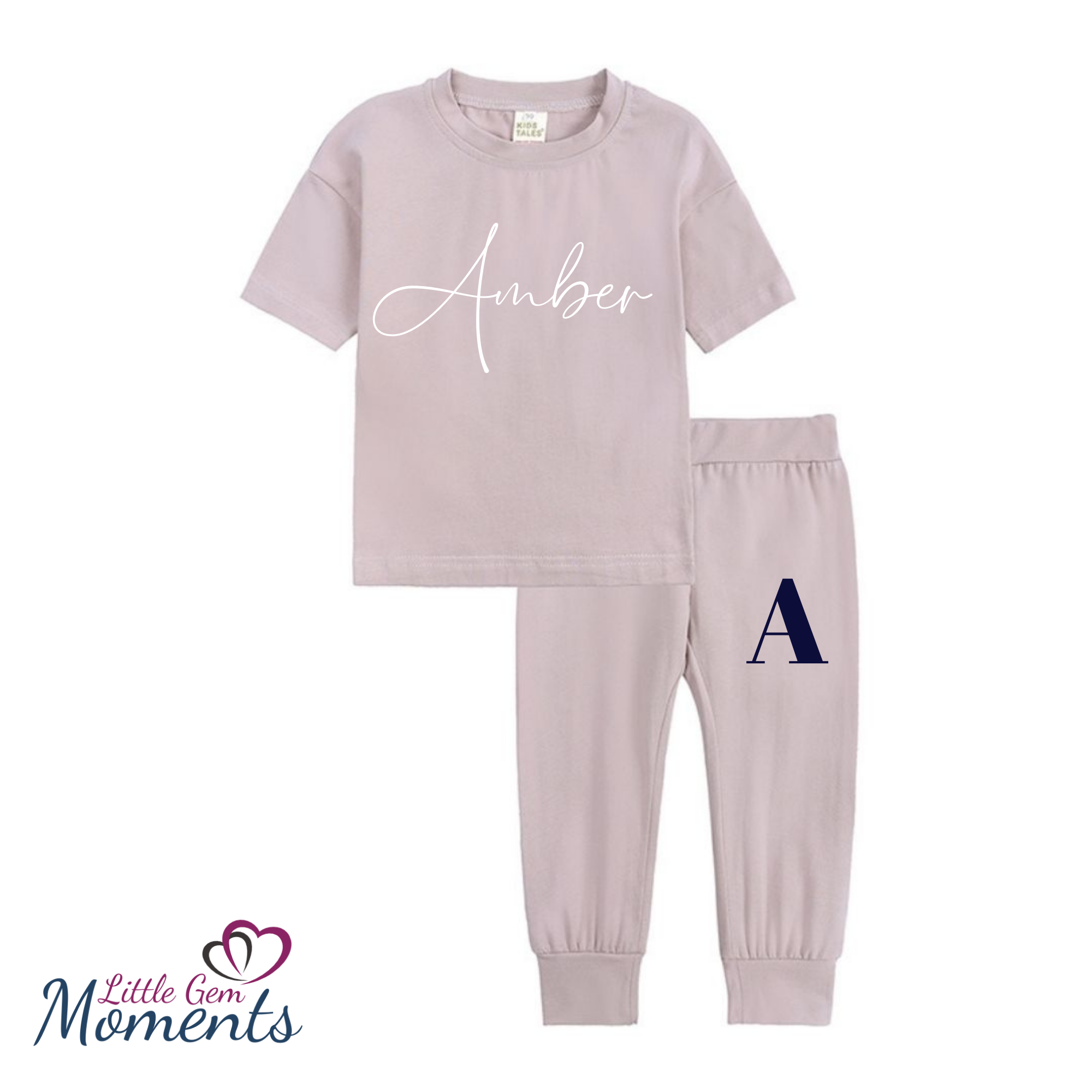 Girls personalised loungewear sale