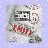 Personalised Christmas Special Delivery Santa Gift Sacks