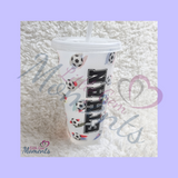 Personalised World Cup Colour Changing Cold Cup