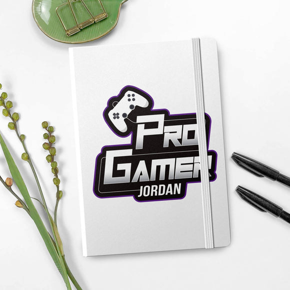 Pro Gamer White A5 Notebook
