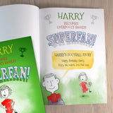 Personalised Superfan Book & Bag Gift Set