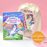 Personalised Unicorn Book & Toy Gift Set