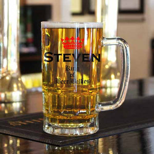 Beer Belly Dad Glass Tankard