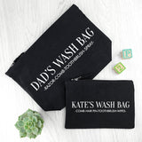 Personalised Daddy & Me Wash Bags
