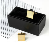 Personalised Gold Plated Cufflinks in Gift Box