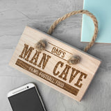 Personalised MAN CAVE Wooden Sign