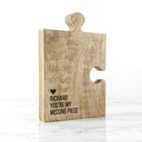 Personalised Missing Piece Jigsaw Bottle Coaster