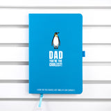 Personalised The Coolest Dad A5 Notebook