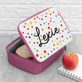 Personalised Kids Insulated Lunch Bag - Pink