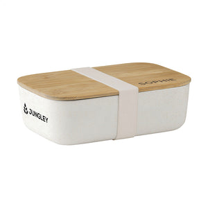 Personalised Large Bamboo Lunch Box