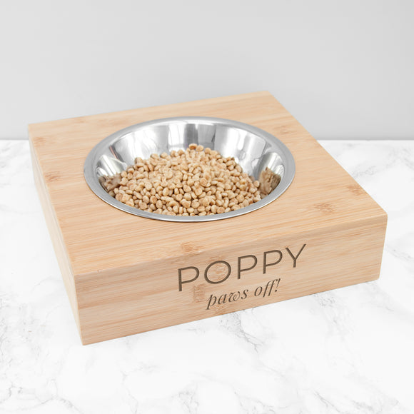 Personalised Name and Message Pet Bowl
