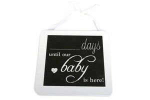 Pregnancy Baby Countdown Chalkboard