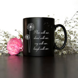 Black Matte Personalised Bridesmaid Mug